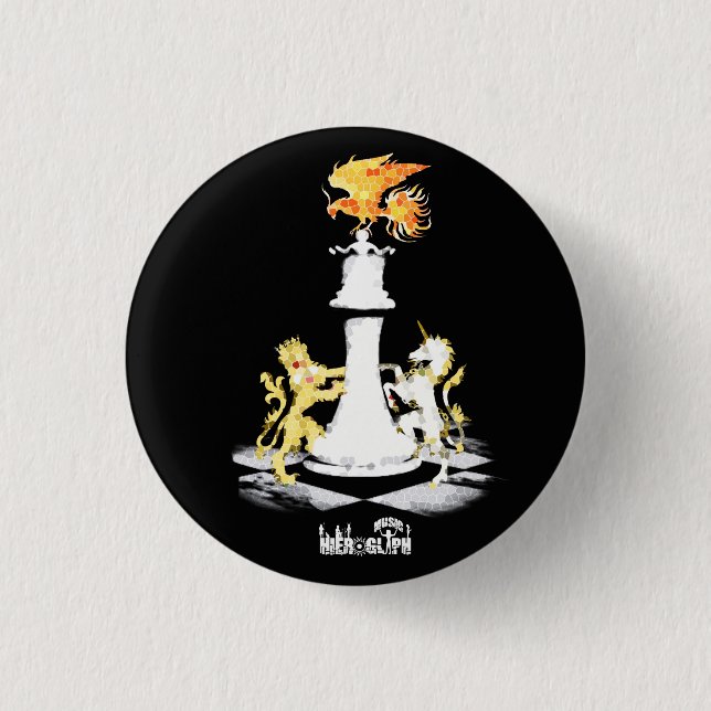 Queen Pinback Button (Front)