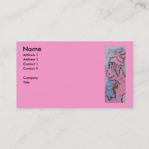 QUEEN PINK BUSINESS CARD