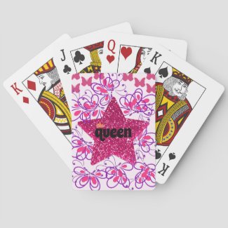 Queen pink star
