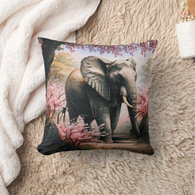 Queen Plumosa: Throw Pillow (Blanket)