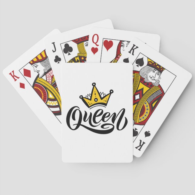 queen poker cards (Back)