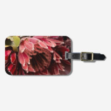 Queen Protea Watercolor luggage tag