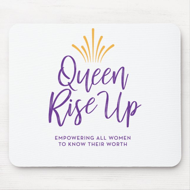Queen Rise Up Mouse Pad (Front)