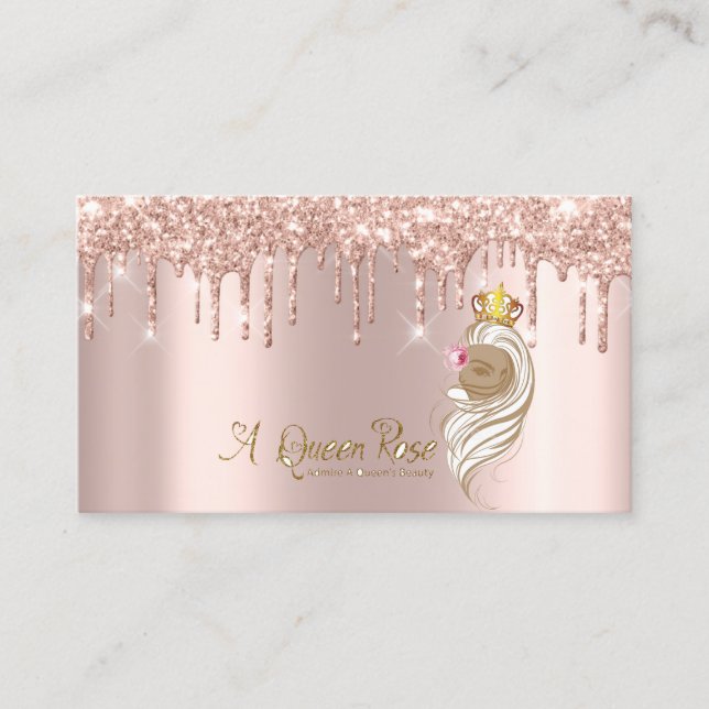 Queen Rose Business Card (Front)