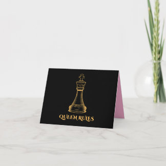 Queen Rules Card