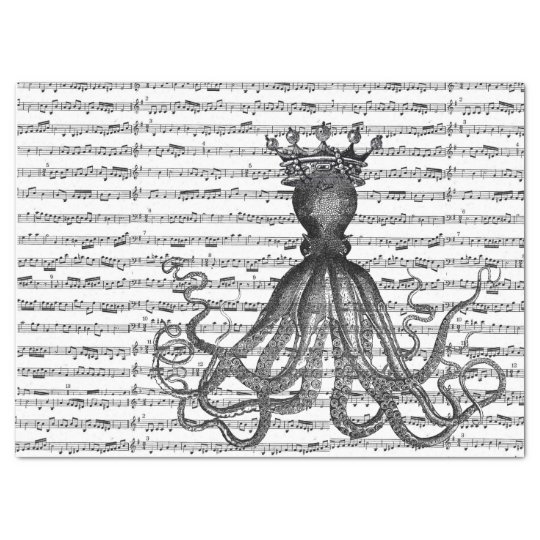 Queen Squid!! Tissue Paper