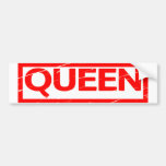 Queen Stamp Bumper Sticker