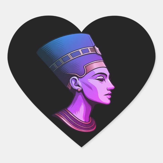 Queen Sticker - Egyptian Vinyl Decal (Front)