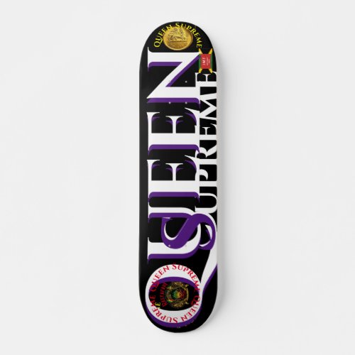 QUEEN  SUPREME   JMT 7 34 Skateboard Deck