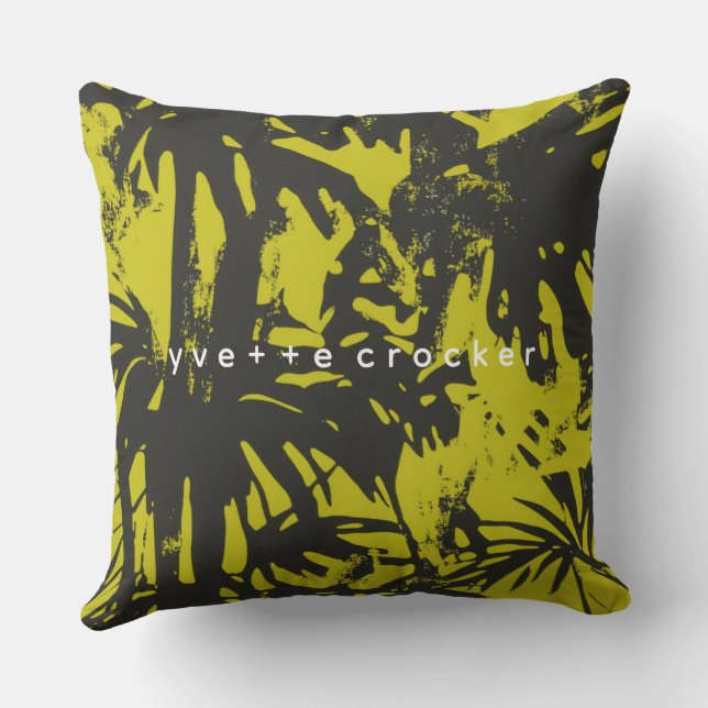 QUEEN Throw Pillow (Back)