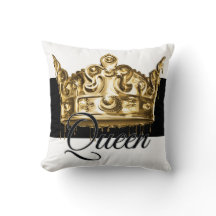 Queen Throw Pillow