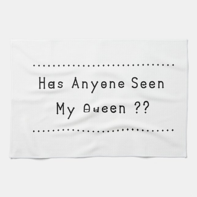 Queen Towel (Horizontal)