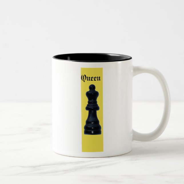 Queen Two-Tone Coffee Mug (Right)