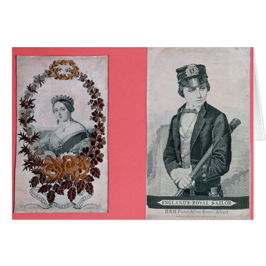Queen Victoria and Prince Albert bookmarks (Front Horizontal)