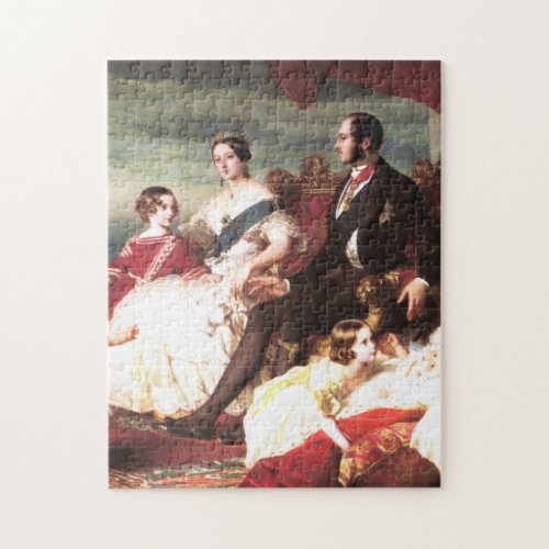 Queen Victoria  And Prince Albert Jigsaw Puzzle