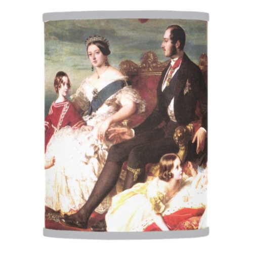 Queen Victoria  And Prince Albert Lamp Shade