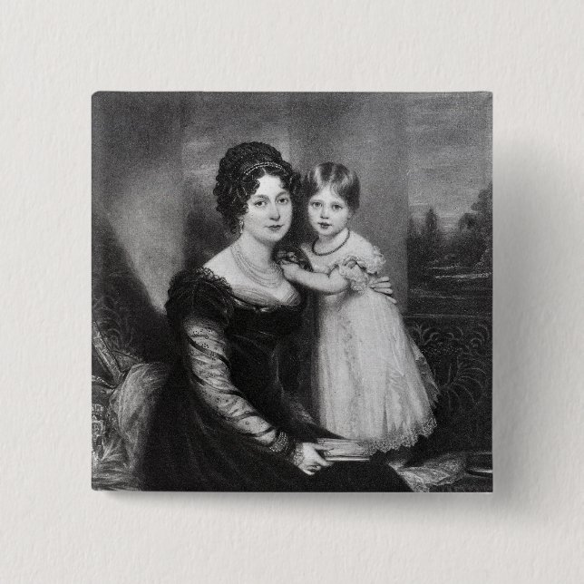 Queen Victoria as an infant with her mother Button (Front)