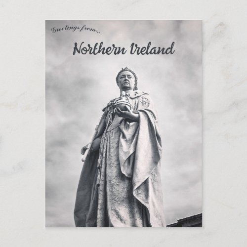 Queen Victoria Belfast City Hall Northern Ireland Postcard