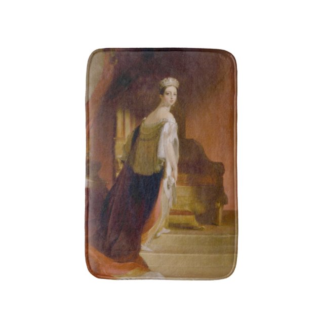 Queen Victoria (by Thomas Sully) Bath Mat (Front Vertical)