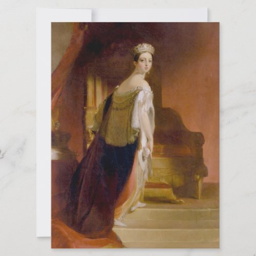 Queen Victoria by Thomas Sully Card