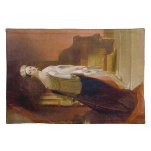 Queen Victoria by Thomas Sully Cloth Placemat