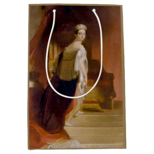 Queen Victoria by Thomas Sully Medium Gift Bag