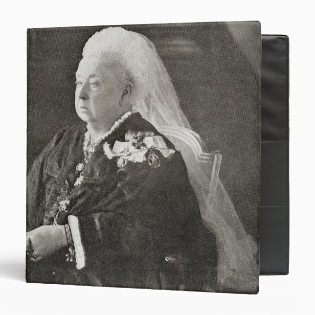 Queen Victoria  c.1899 3 Ring Binder (Front/Inside)
