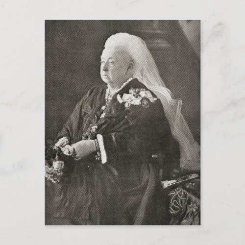 Queen Victoria  c1899 Postcard