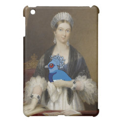 Queen Victoria Crowned Pigeon Case Savvy iPad Mini Finish Case