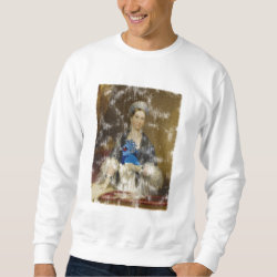 Queen Victoria Crowned Pigeon Men's Basic Sweatshirt