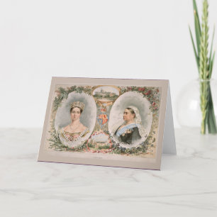 Queen Victoria Golden Jubilee Poster Card