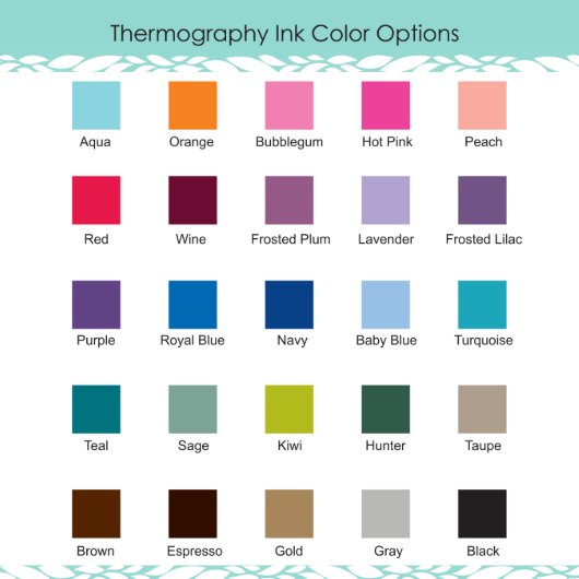 Queen Victoria Invitation (Ink Colors)