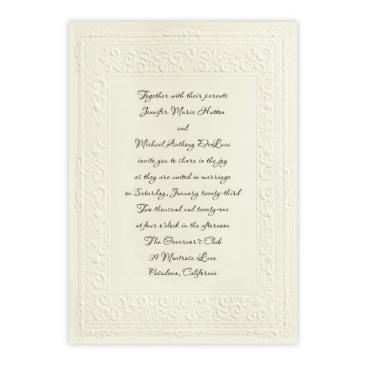 Queen Victoria Invitation (Invitation)