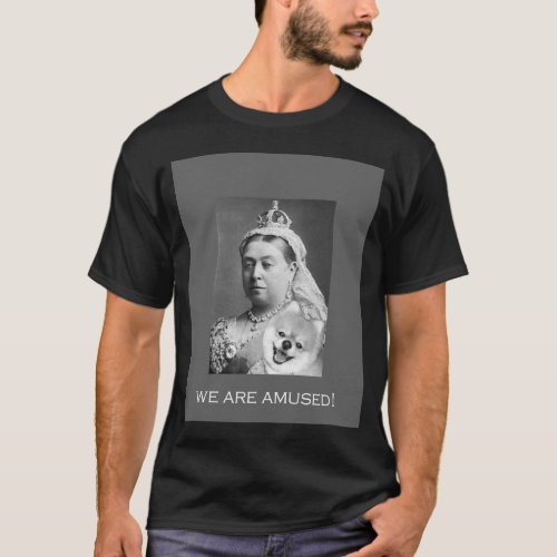 Queen Victoria is amused T_Shirt