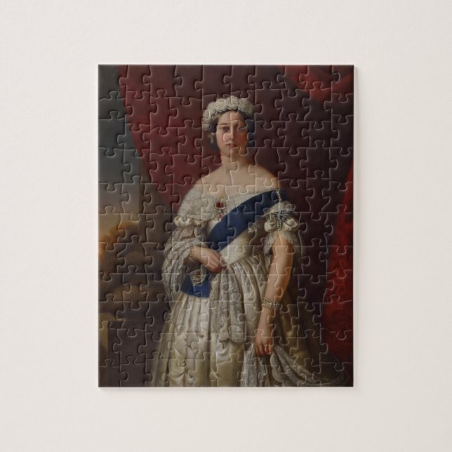 Queen Victoria Jigsaw Puzzle (Vertical)