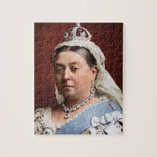 Queen Victoria Jigsaw Puzzle (Vertical)