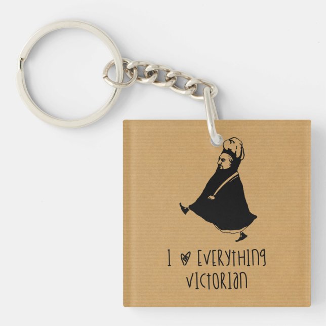 Queen Victoria Keychain (Front)