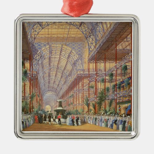 Queen Victoria Opening the 1862 Exhibition after C Metal Ornament