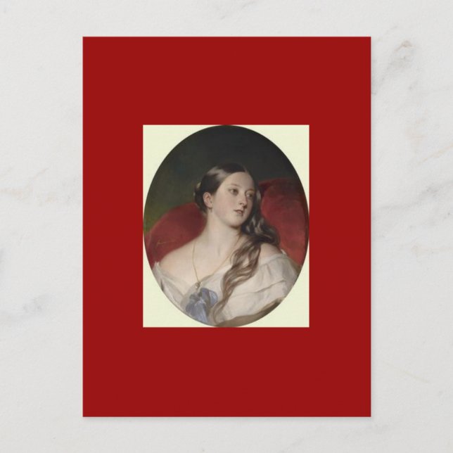 Queen Victoria Postcard (Front)