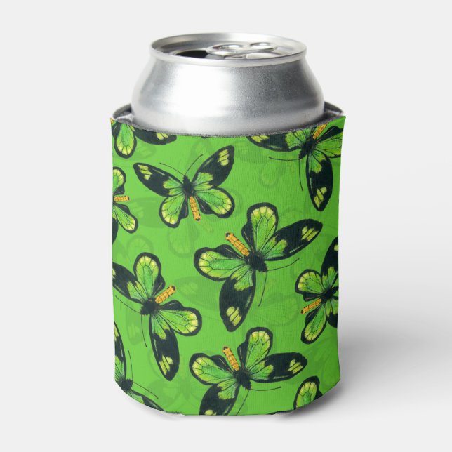 Queen Victoria' s birdwing butterfly Can Cooler (Can Front)
