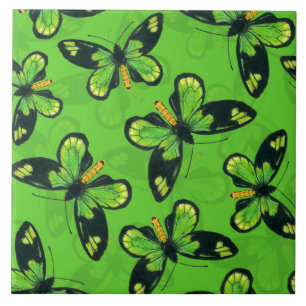 Queen Victoria' s birdwing butterfly Ceramic Tile