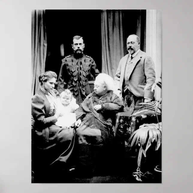 Queen Victoria, Tsar Nicholas II Poster | Zazzle