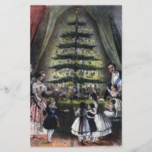 Queen Victoria's Christmas Tree Stationery