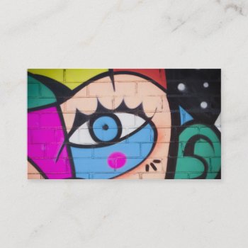 Queen West Graffiti / Street Art Business Card by TO_photogirl at Zazzle