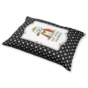 Queen Westie Dog West Highland White Terrier Pet Bed