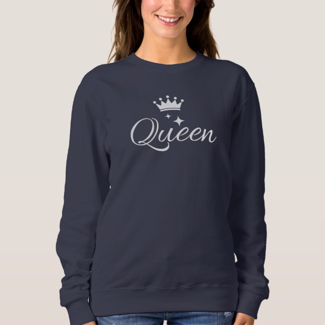 Queen women sweatshirts.  sweatshirt (Front)