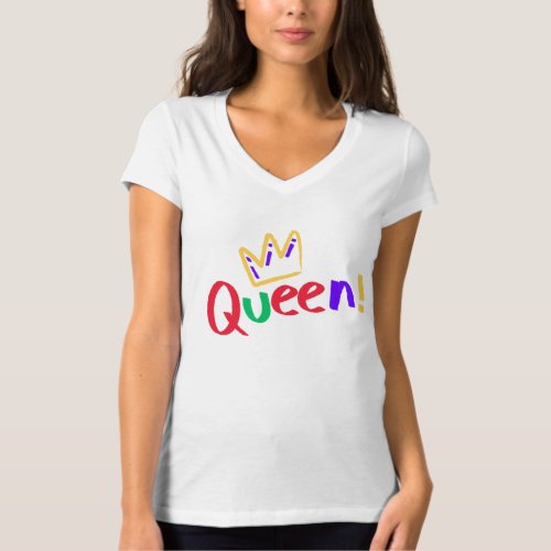 Queen women  t_shirt