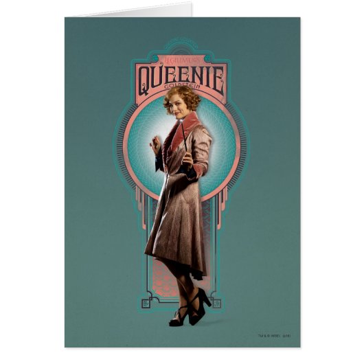QUEENIE GOLDSTEIN™ Art Deco Panel Cards (Front)