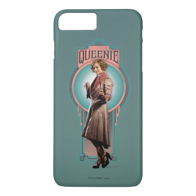 QUEENIE GOLDSTEIN™ Art Deco Panel Case-Mate iPhone Case (Back)