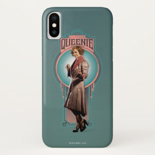 QUEENIE GOLDSTEINâ Art Deco Panel iPhone X Case